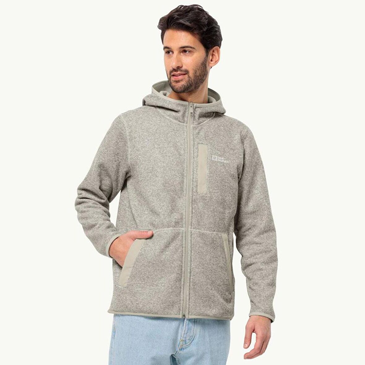 Jack Wolfskin Tannenspur Hooded Jkt M Erkek Sweat 1711121