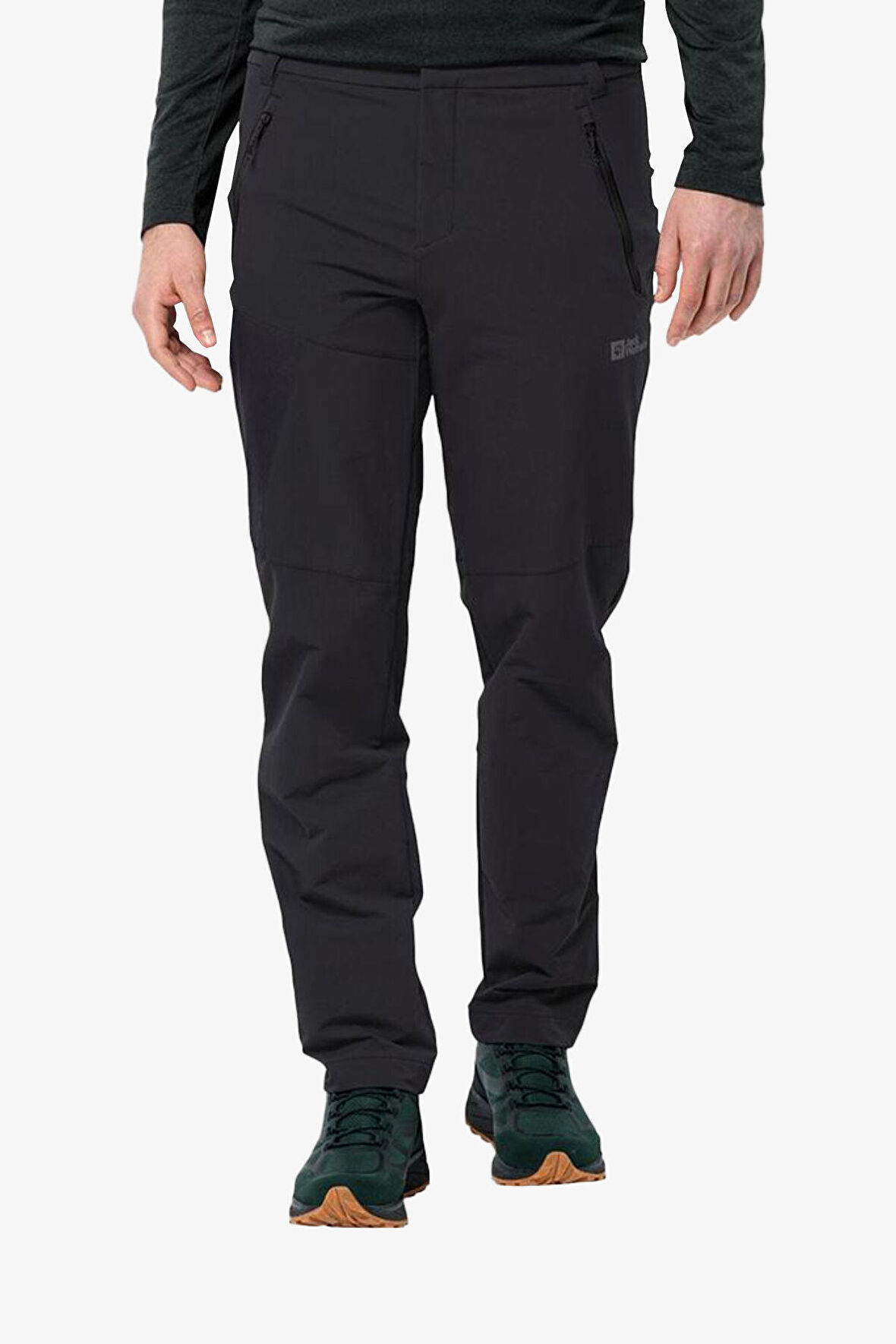 Jack Wolfskin Glastal Winter Erkek Siyah Pantolon 1508531-6000