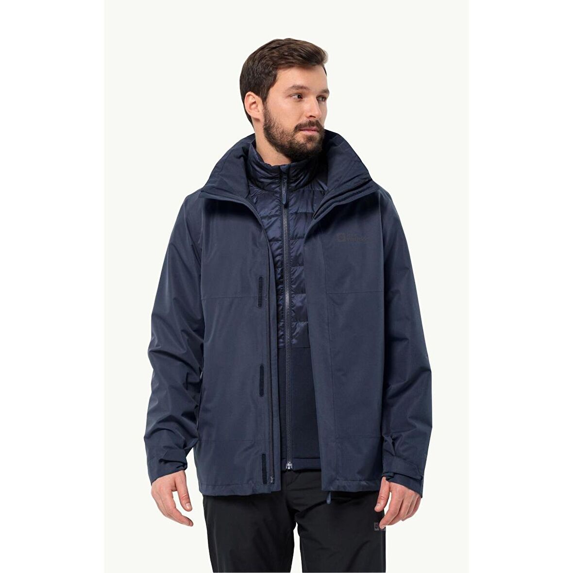 Jack Wolfskın LUNTAL 3IN1 JKT M Erkek Ceket JCK1116251-1010