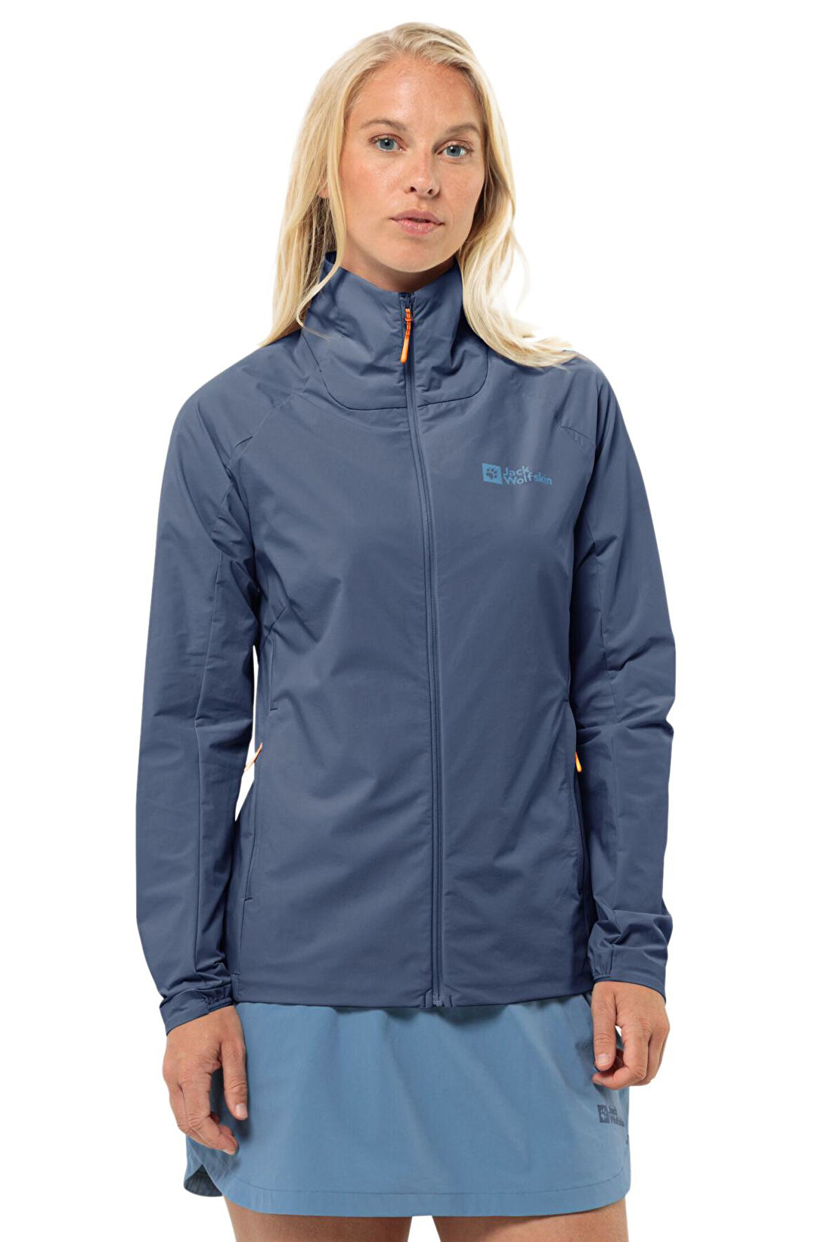 Jack Wolfskin 1307871 Prelight Jkt W Mavi Kadın Ceket
