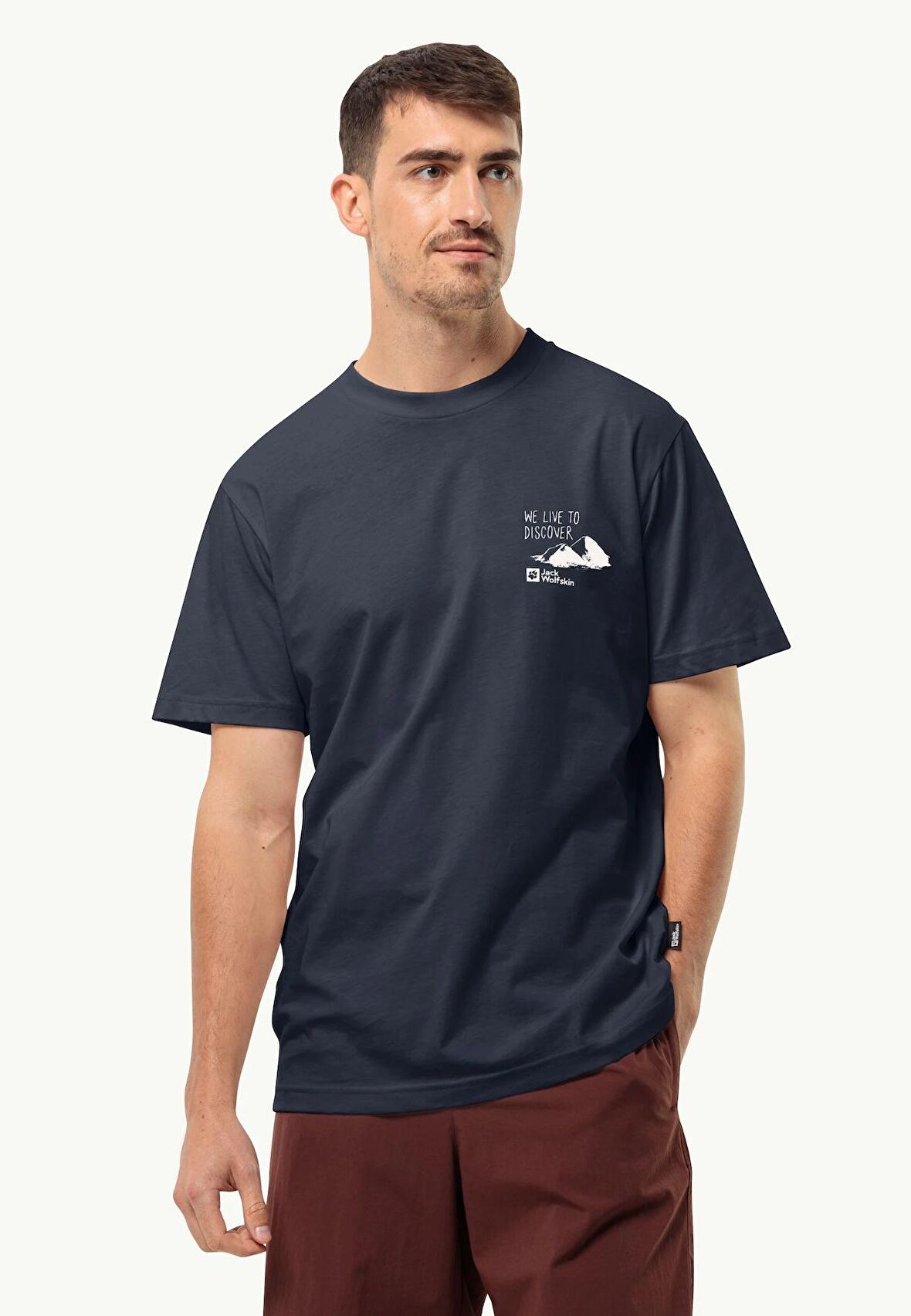 Jack Wolfskin Discover T M Erkek T-Shirt