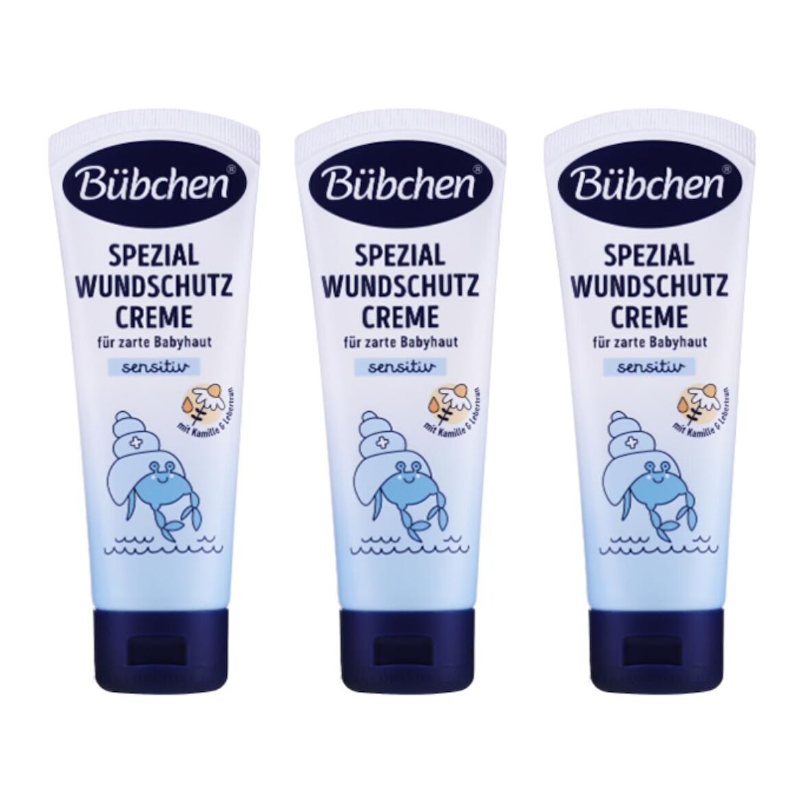 Bübchen Bebek Pişik Kremi 75 Ml 3'lü - Spezial Wundschutz Creme