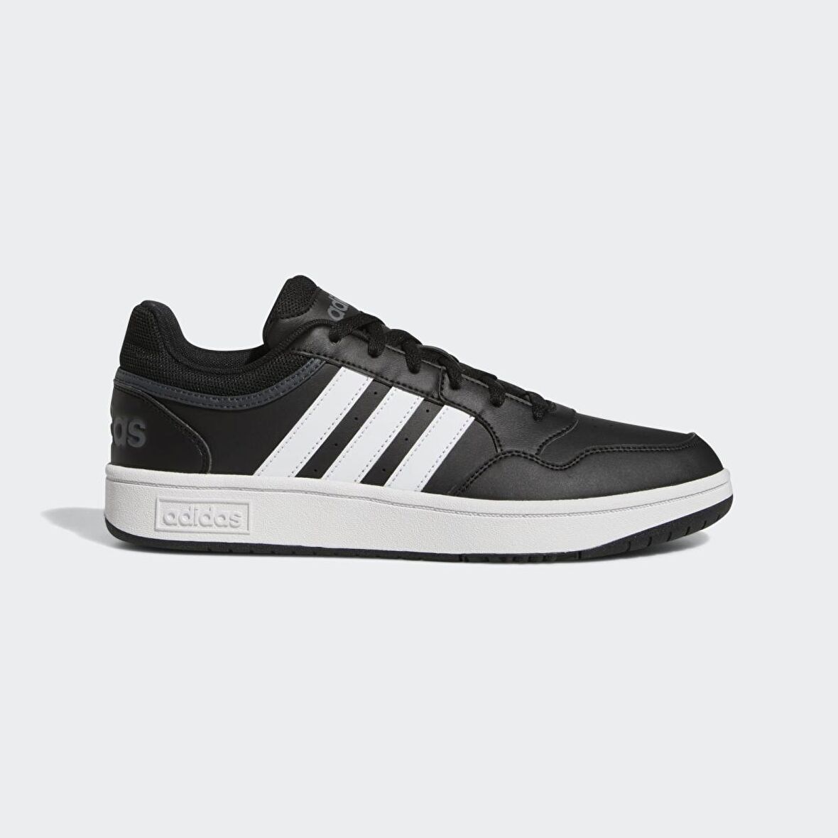 GY5432-E adidas Hoops 3.0 Erkek Spor Ayakkabı Siyah