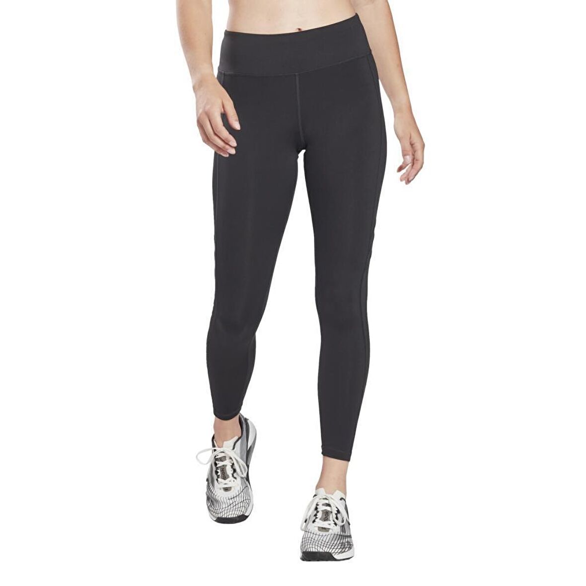 Reebok Siyah Kadın Tayt HA1040 WOR Mesh Tight