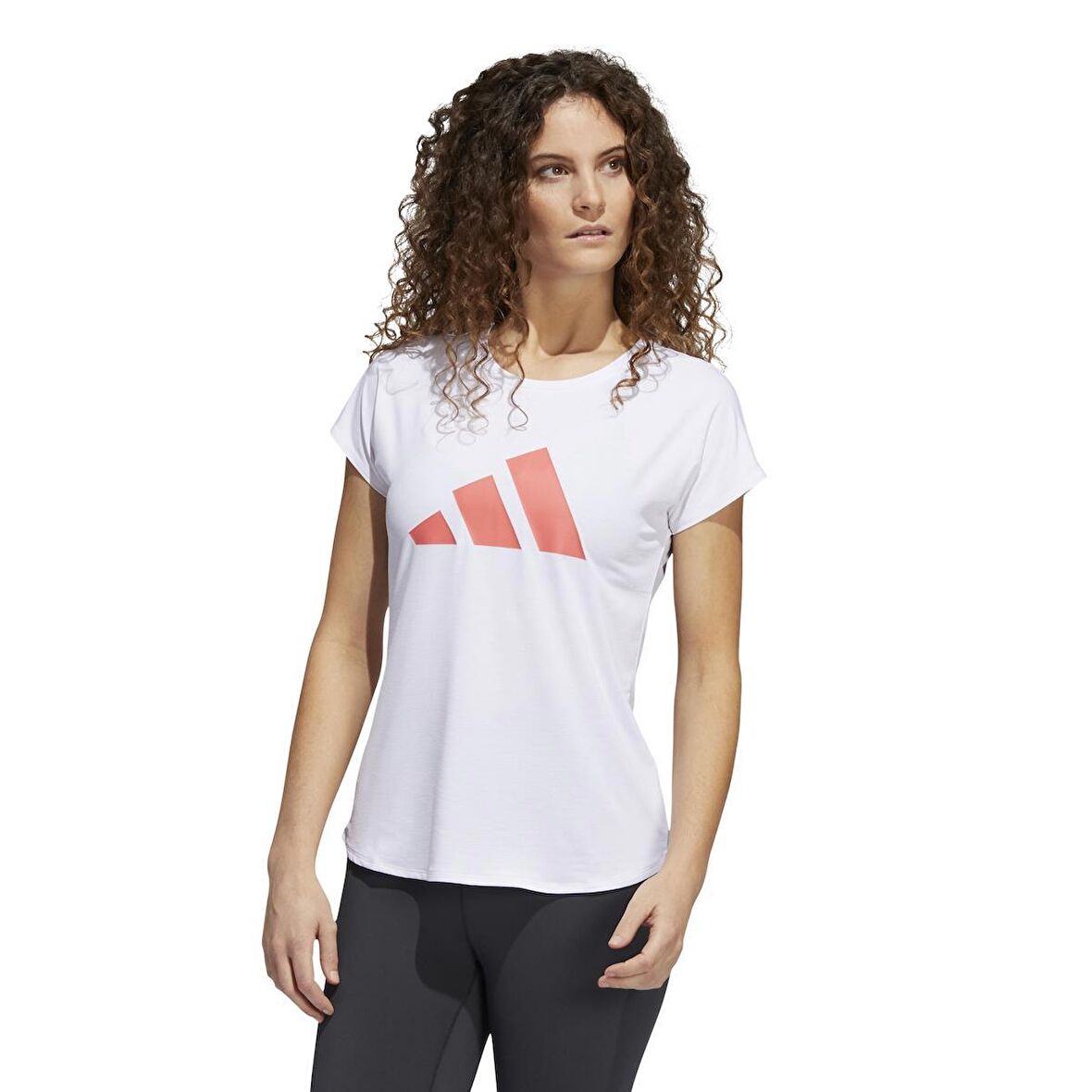 Adidas HD9568 3 Bar Tee Kadın Antrenman Tişört