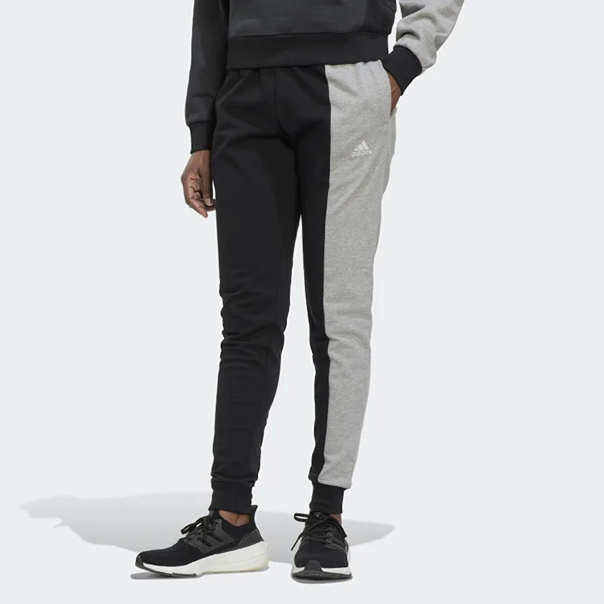 adidas Normal Siyah - Gri Kadın Eşofman Altı HC8832 W CB FT PT
