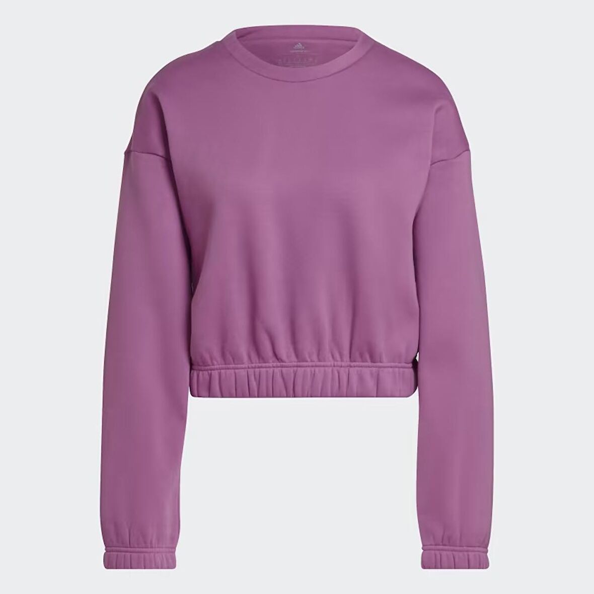 adidas HH8520 Studio Lounge Loose Fit Kadın Pembe Sweatshirt