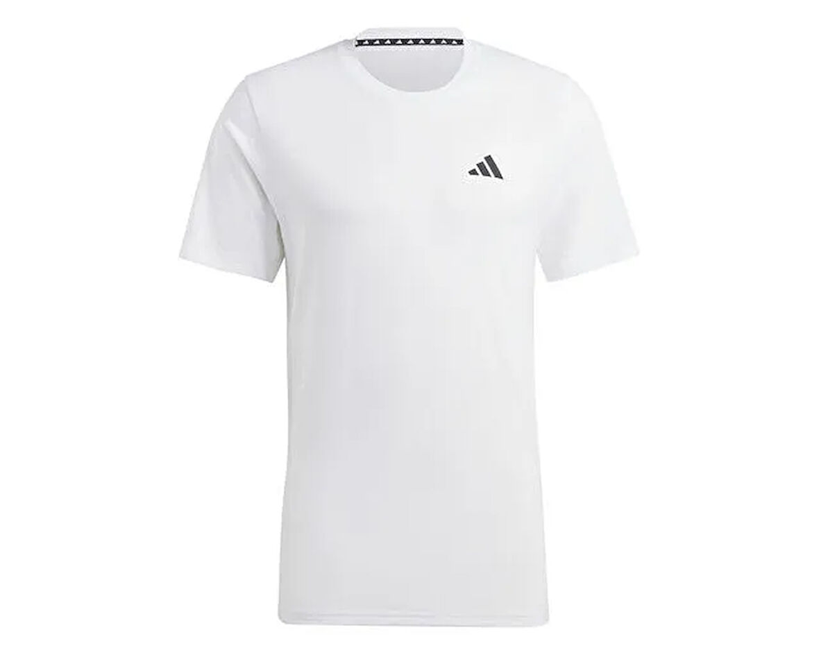 Adidas Tr Es Fr T Erkek Antrenman Tişörtü IC7440 Beyaz