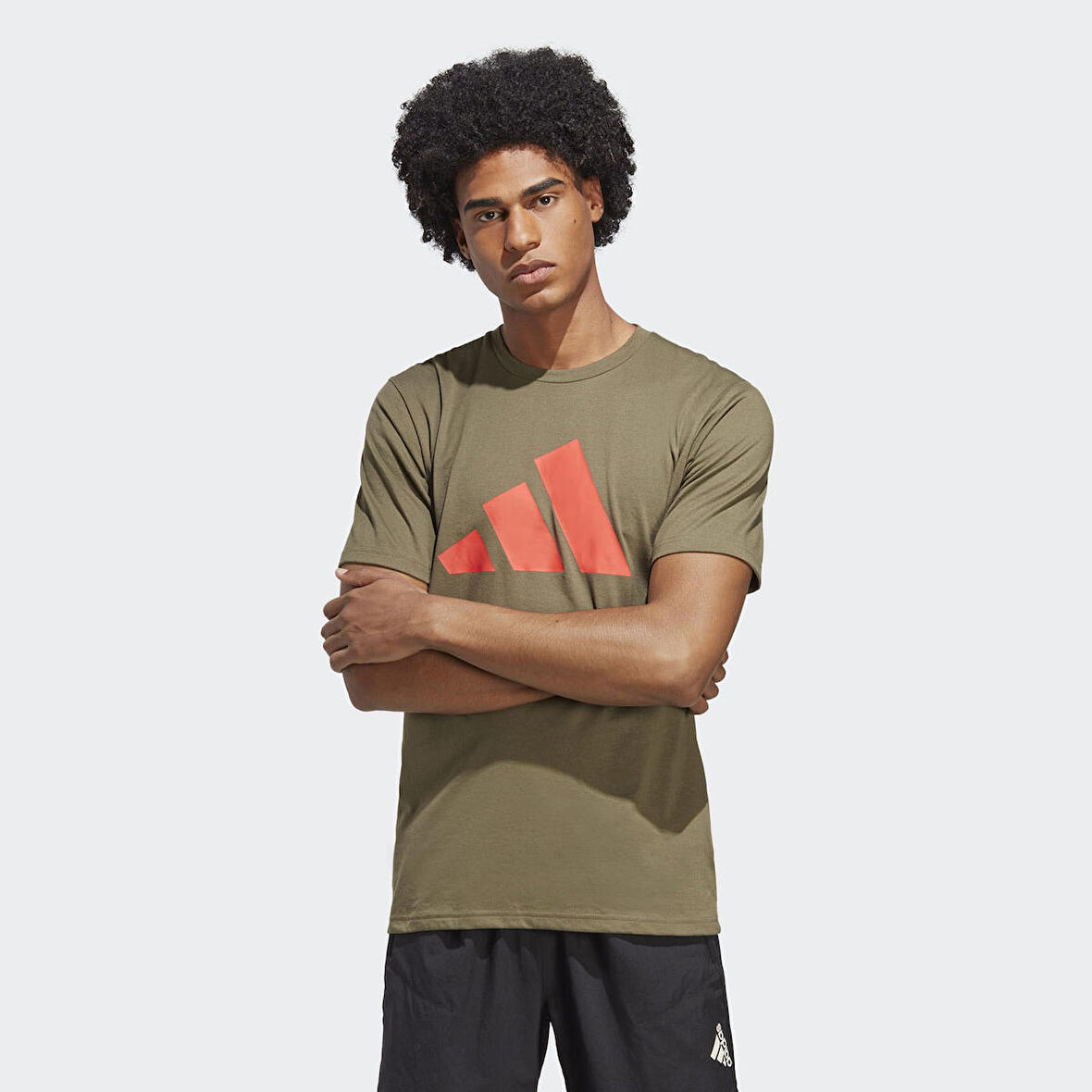 Adidas Erkek Günlük T-Shirt Tr-Es Fr Logo T Ic1217