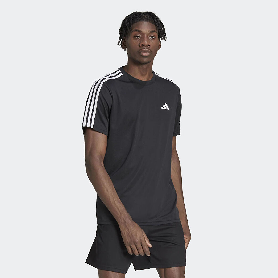 Adidas Erkek Günlük T-Shirt Tr-Es Base 3S T Ib8150