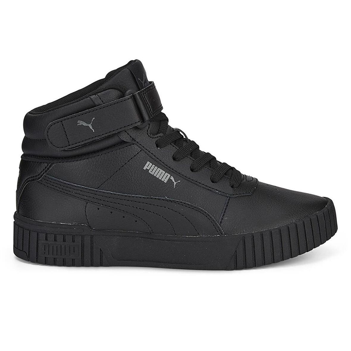 PUMA 38585101 Carina 2.0 Mid  Black- Black-Dark Shadow
