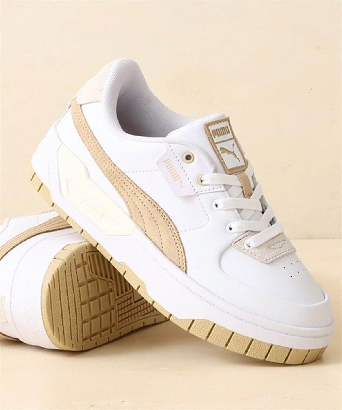 Puma Cali Dream Kadın Beyaz Spor Ayakkabı 387459-03