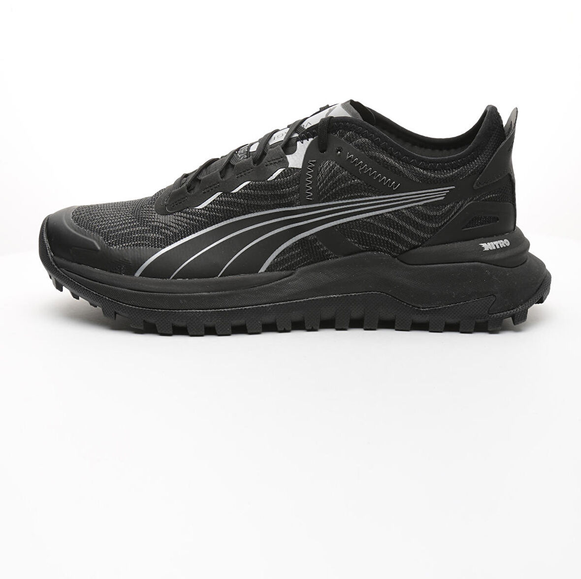 376919-01 Puma Voyage Nitro 2 Erkek Spor Ayakkabı Siyah