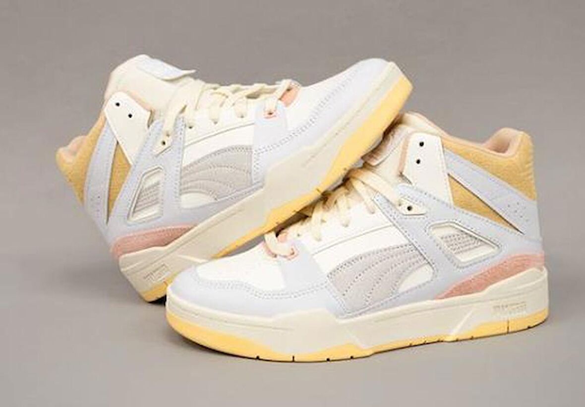 Puma Slipstream Hi Thrifted Krem Rengi Kadın Spor Ayakkabısı 38984602