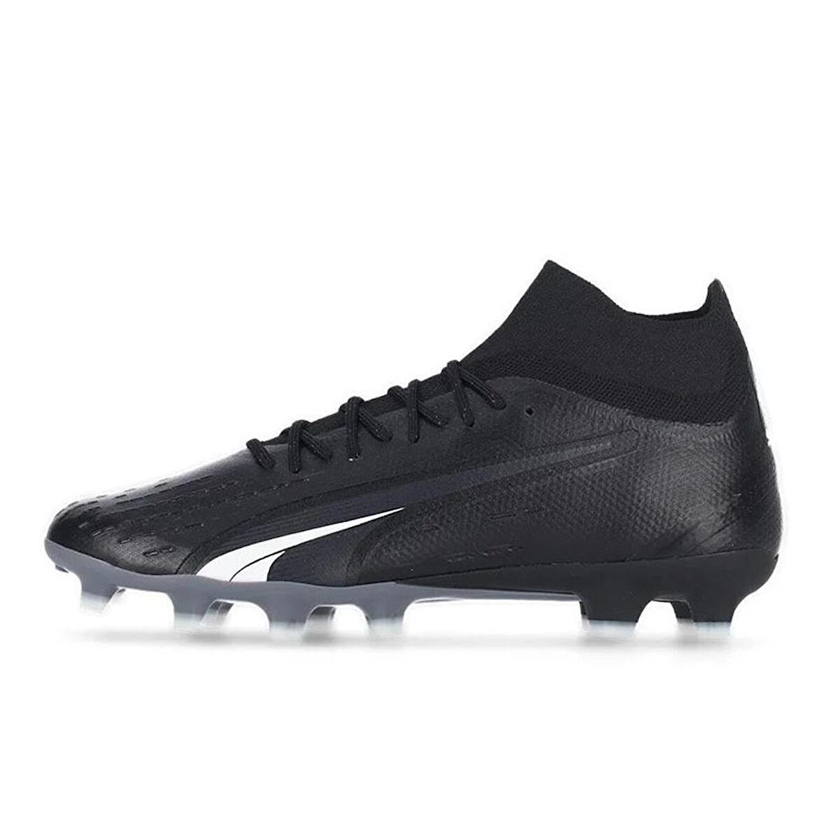Puma Ultra Pro FG/AG Çoklu Zemin Çim Saha Kramponu Erkek Futbol Ayakkabısı Siyah 10724002
