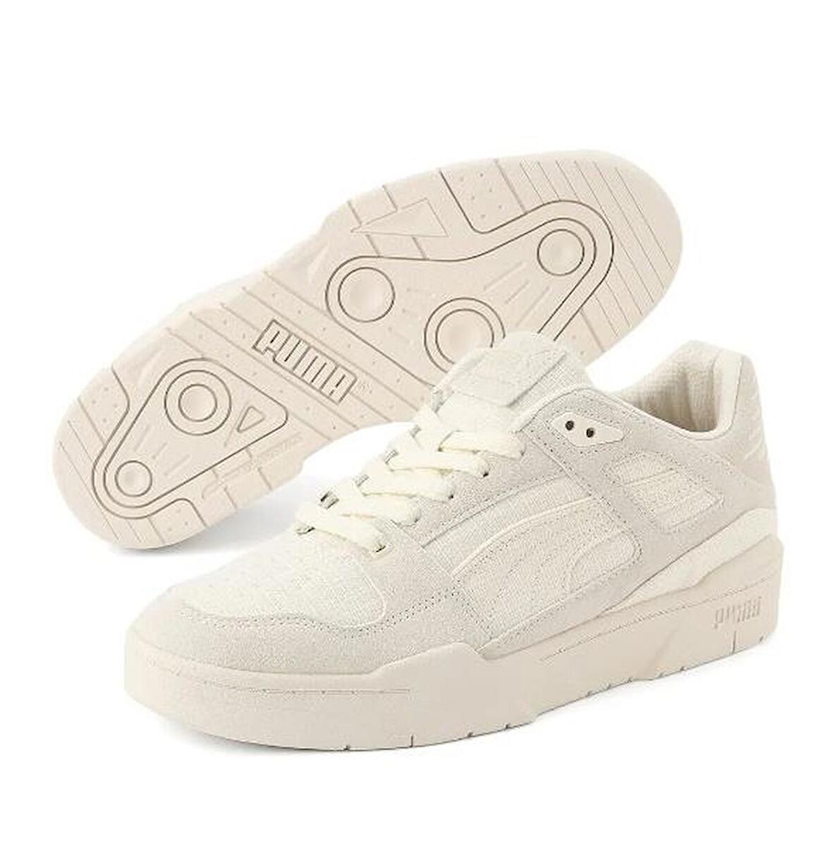 Puma SLİPSTREAM Blank Canvas Unisex Süt Kahve Günlük Ayakkabı 38943601