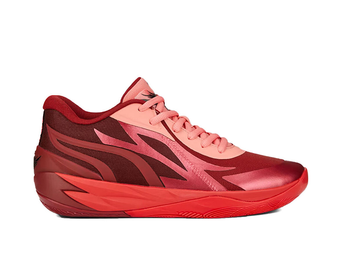 Puma Mb.02 Lo Blazing Erkek Basketbol Ayakkabısı 37776604 Kırmızı