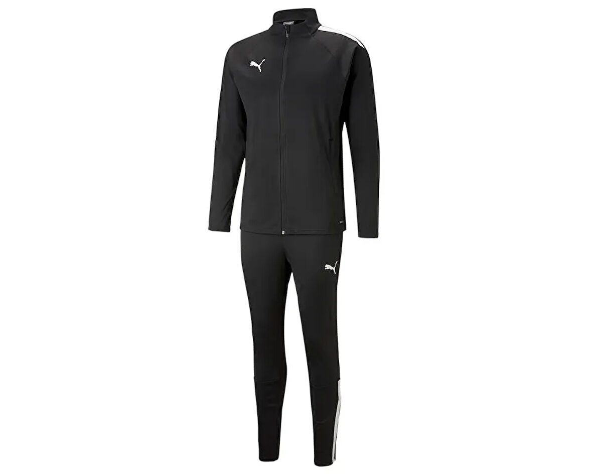 Puma Teamliga Tracksuit Erkek Futbol Antrenman Eşofman Takımı 65852503 Siyah