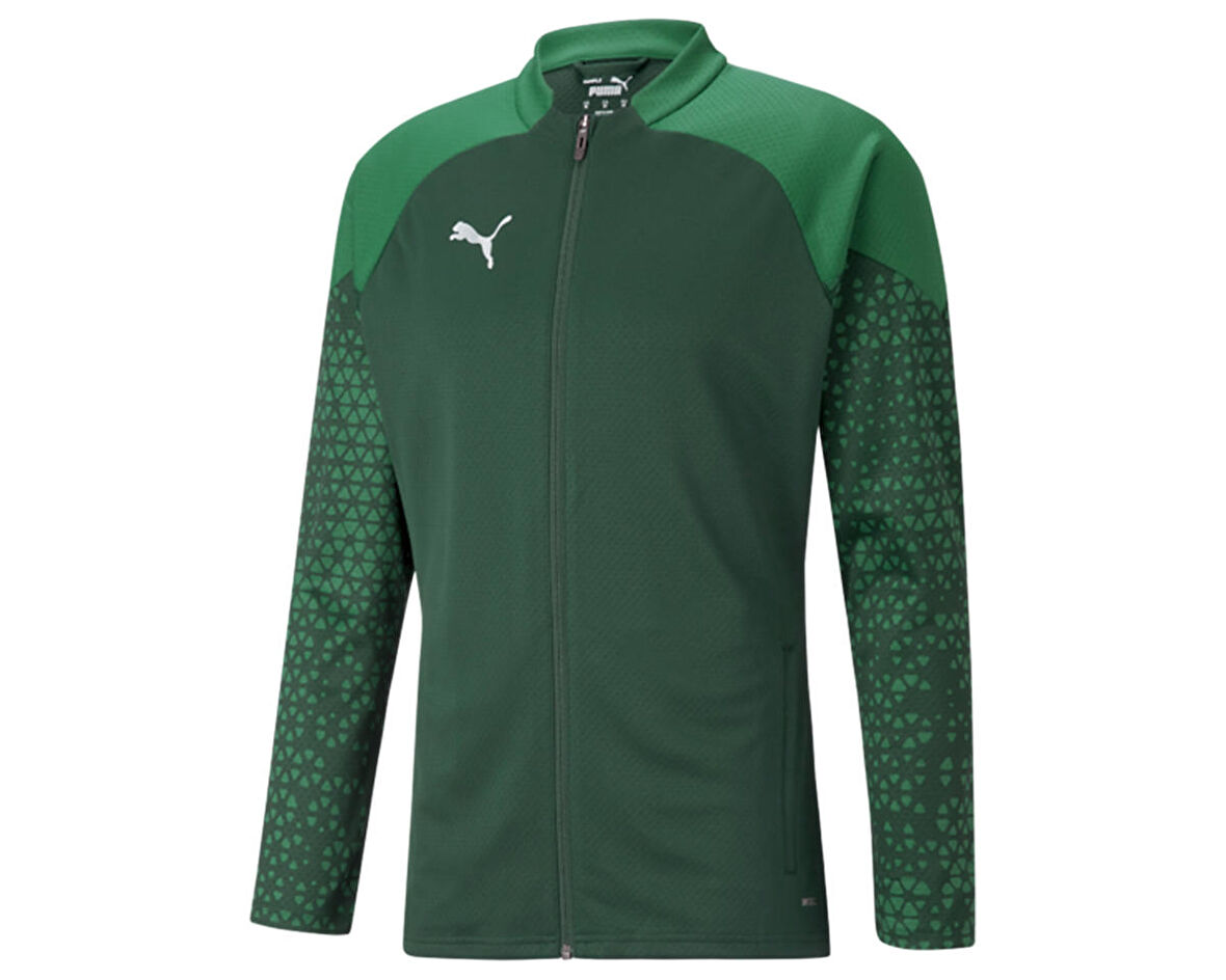 Puma Teamcup Training Jacket Erkek Futbol Antrenman Ceketi 65798305 Yeşil