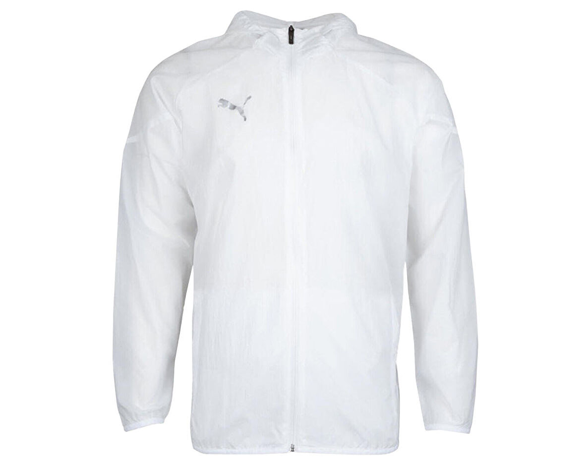 Puma Teamcup Windshield Erkek Futbol Yağmurluk 65799405 Beyaz