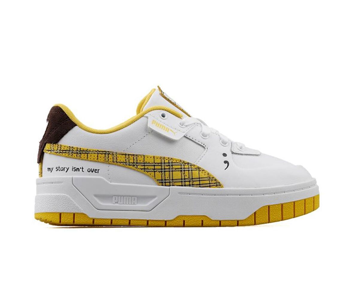 Puma Cali Dream College Kadın Beyaz Sneaker Ayakkabı  39194401 B-256 