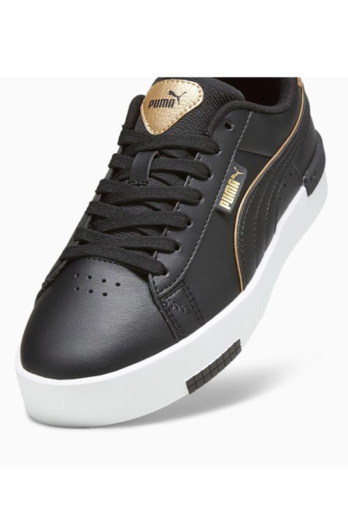 Puma Jada Renew Pop-Up Metallics Kadın Sneaker Ayakkabı Siyah-Altın 36-40 