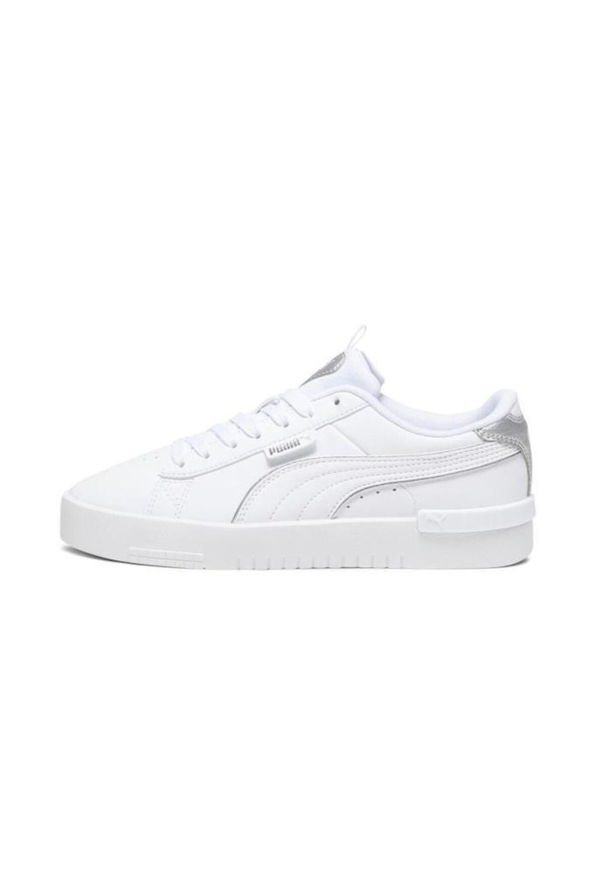 Puma Jada Renew Pop-Up Metallics Kadın Sneaker Ayakkabı Beyaz-Gümüş 36-40 