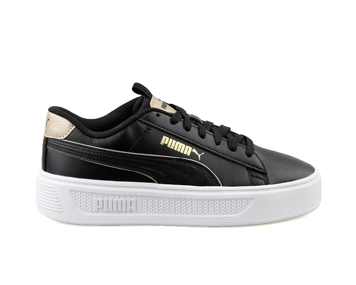 Puma Smash Platform V3 Kadın Platform Günlük Ayakkabı 39250401 Siyah