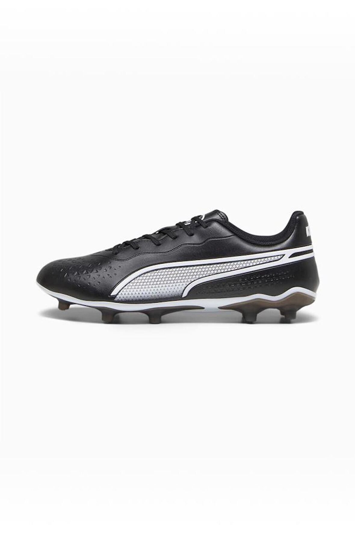 Puma 107570 01 KING MATCH FG/AG Erkek Krampon Siyah Beyaz 40-45 