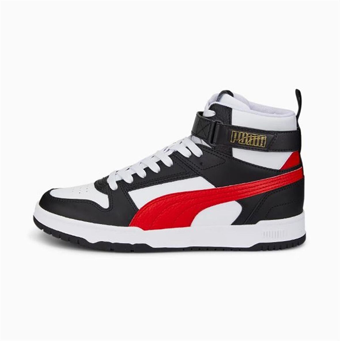 Puma RBD Game - Erkek White-Red-Black Bilekli Spor Ayakkabı - 385839 05