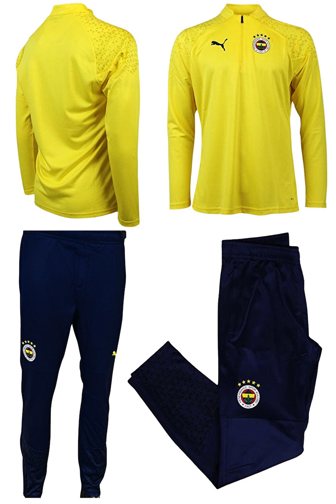 FENERBAHÇE ORJİNAL LİSANSLI SARI LACİVERT EŞOFMAN TK