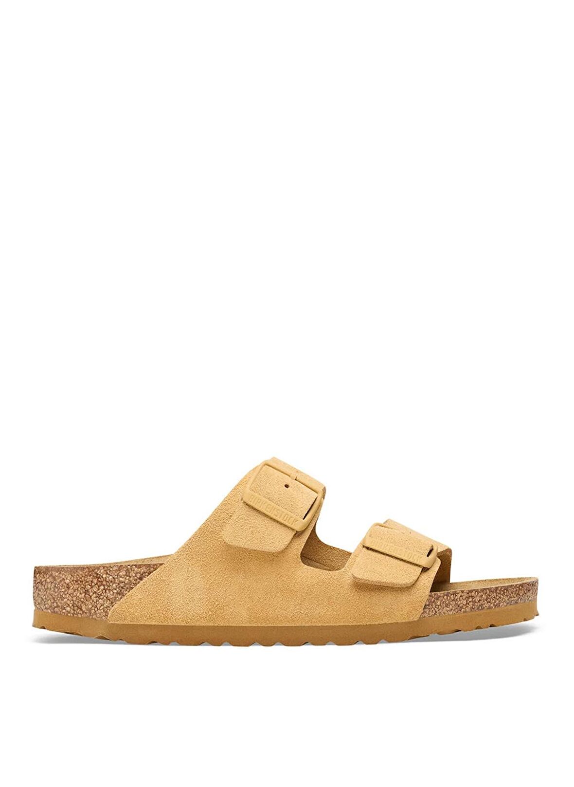 Birkenstock Krem Erkek Süet Terlik 1027727 ARIZONA