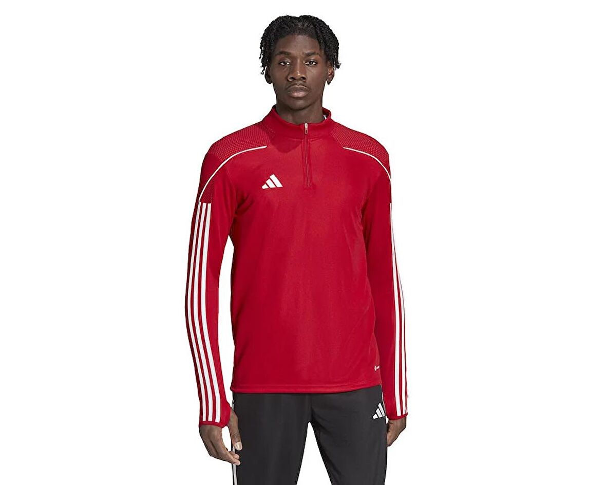 adidas Tıro23 L Tr Top Erkek Futbol Antrenman Üstü HS0327 Kırmızı