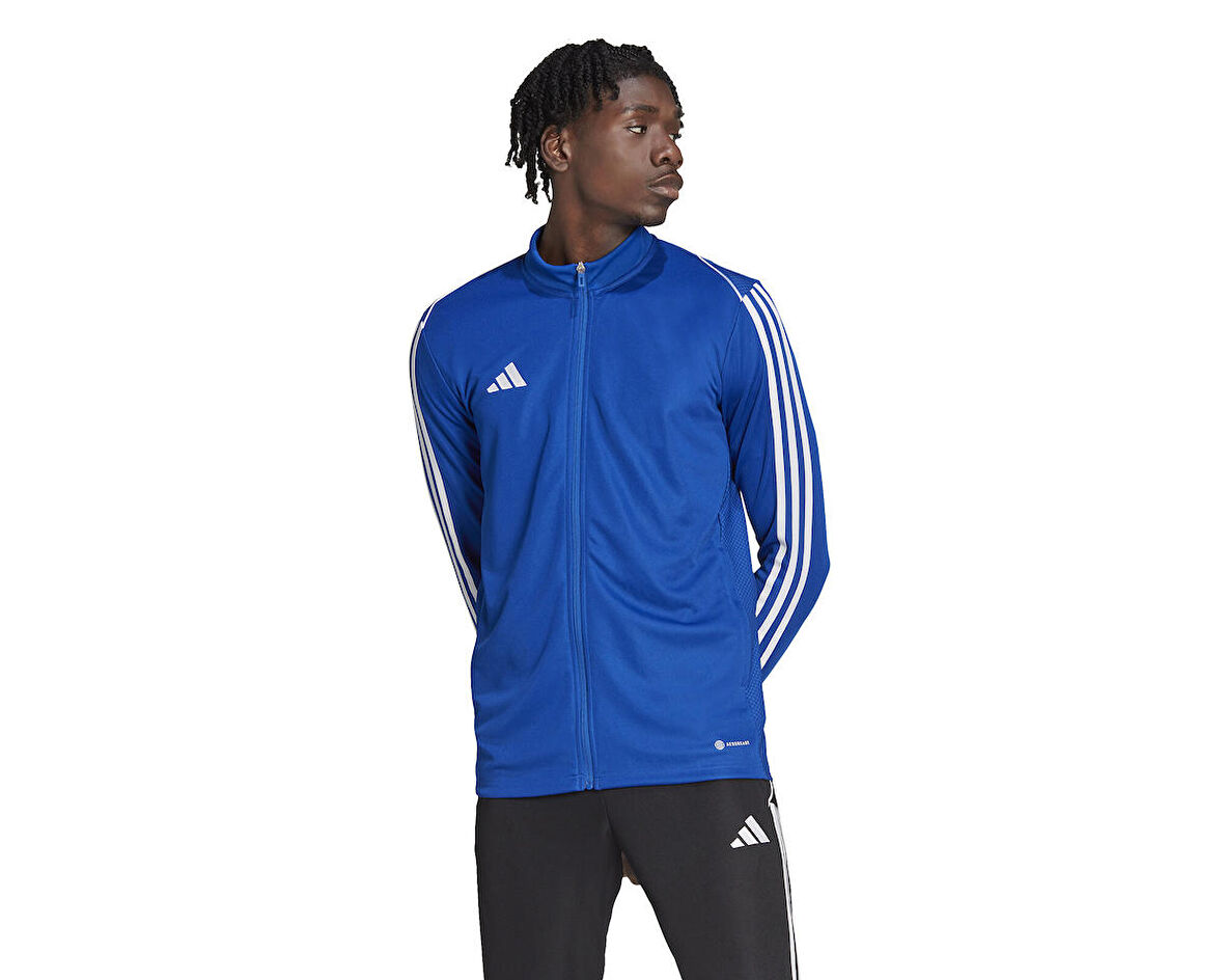 adidas Tiro23 L Tr Jkt Erkek Futbol Antrenman Ceketi HS3505 Mavi