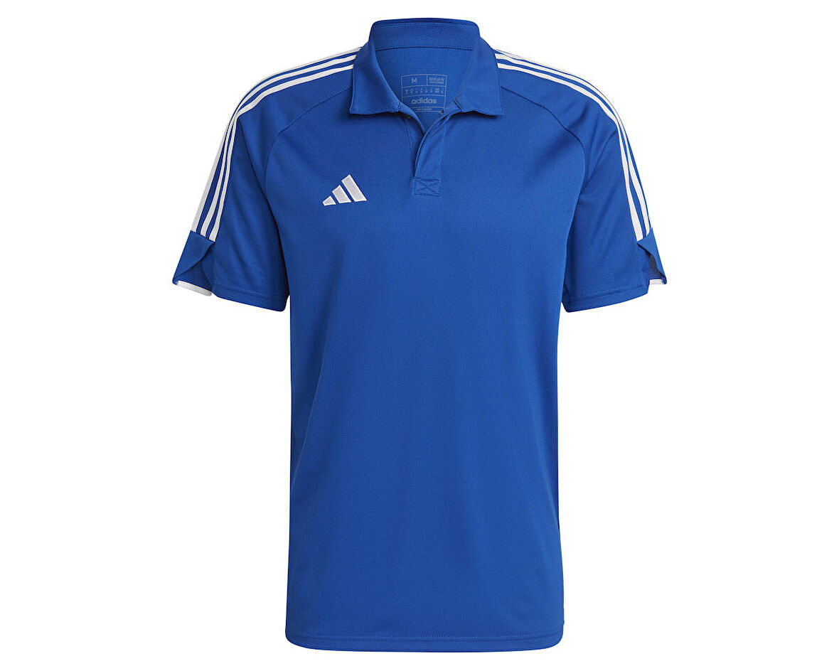 adidas Tiro23 L Polo Erkek Futbol Polo Yaka Tişört IC7859 Mavi