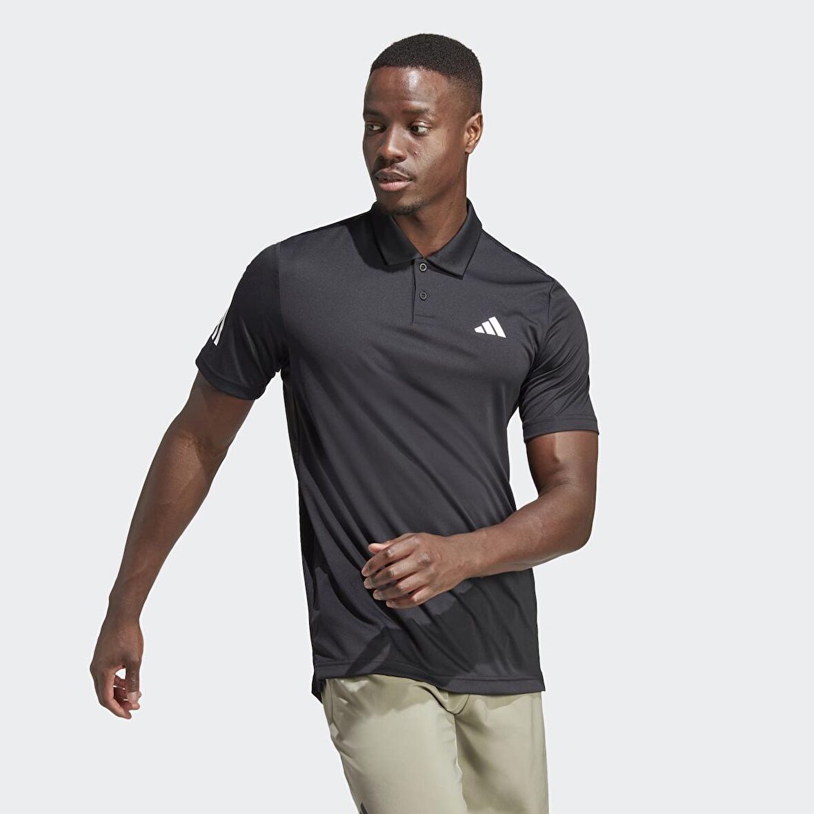adidas Club Erkek Siyah Polo Tişört (HS3269)