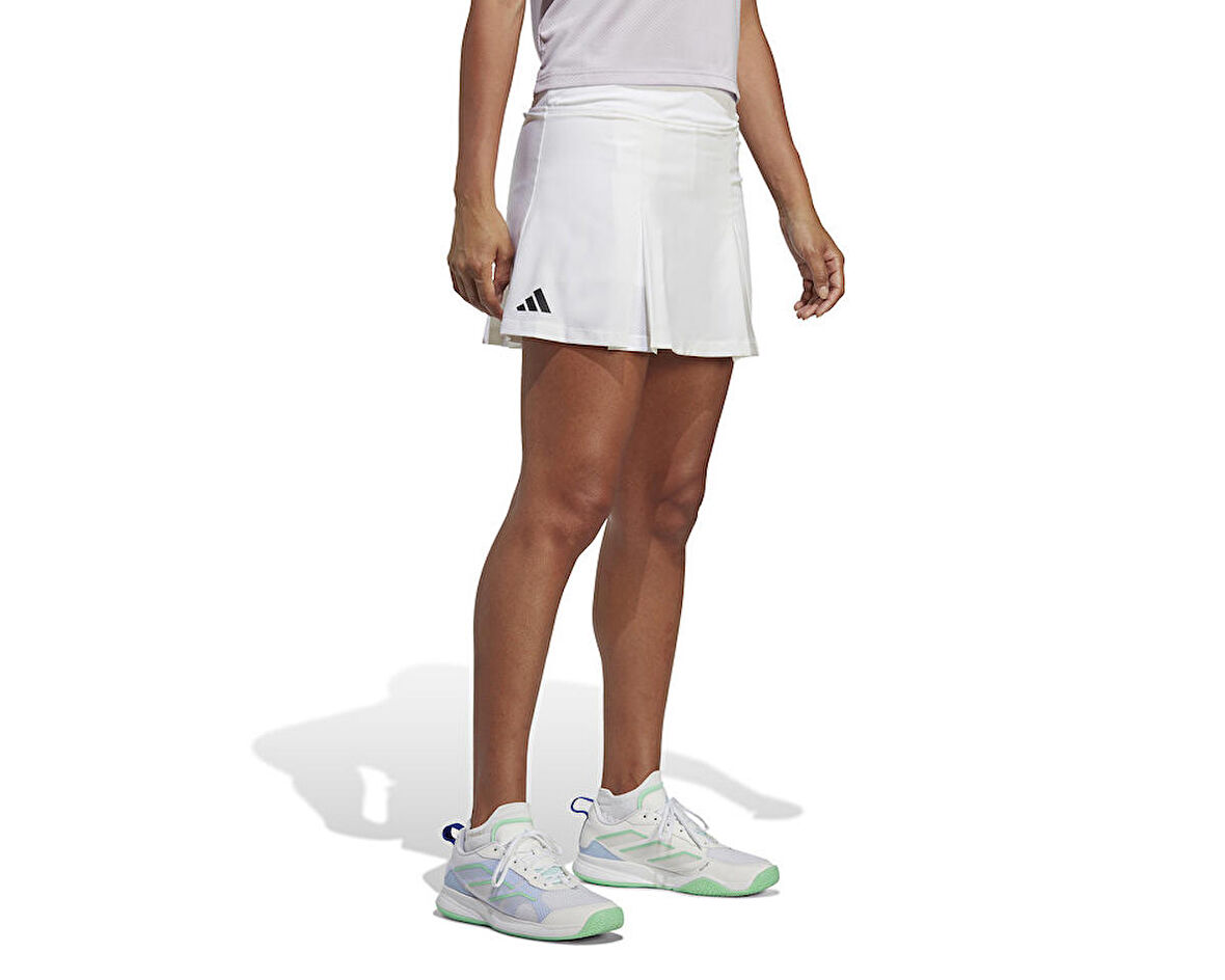 adidas Club Pleatskirt Kadın Tenis Eteği HT7184 Beyaz