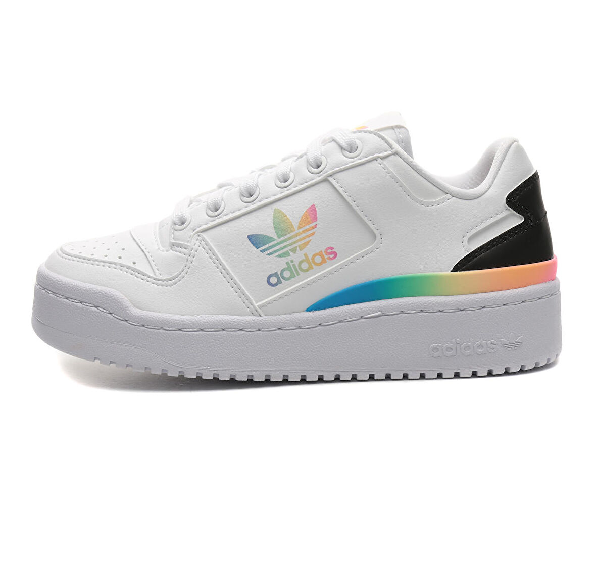 HP6198-C adidas Forum Bold J çocuk Spor Ayakkabı Beyaz