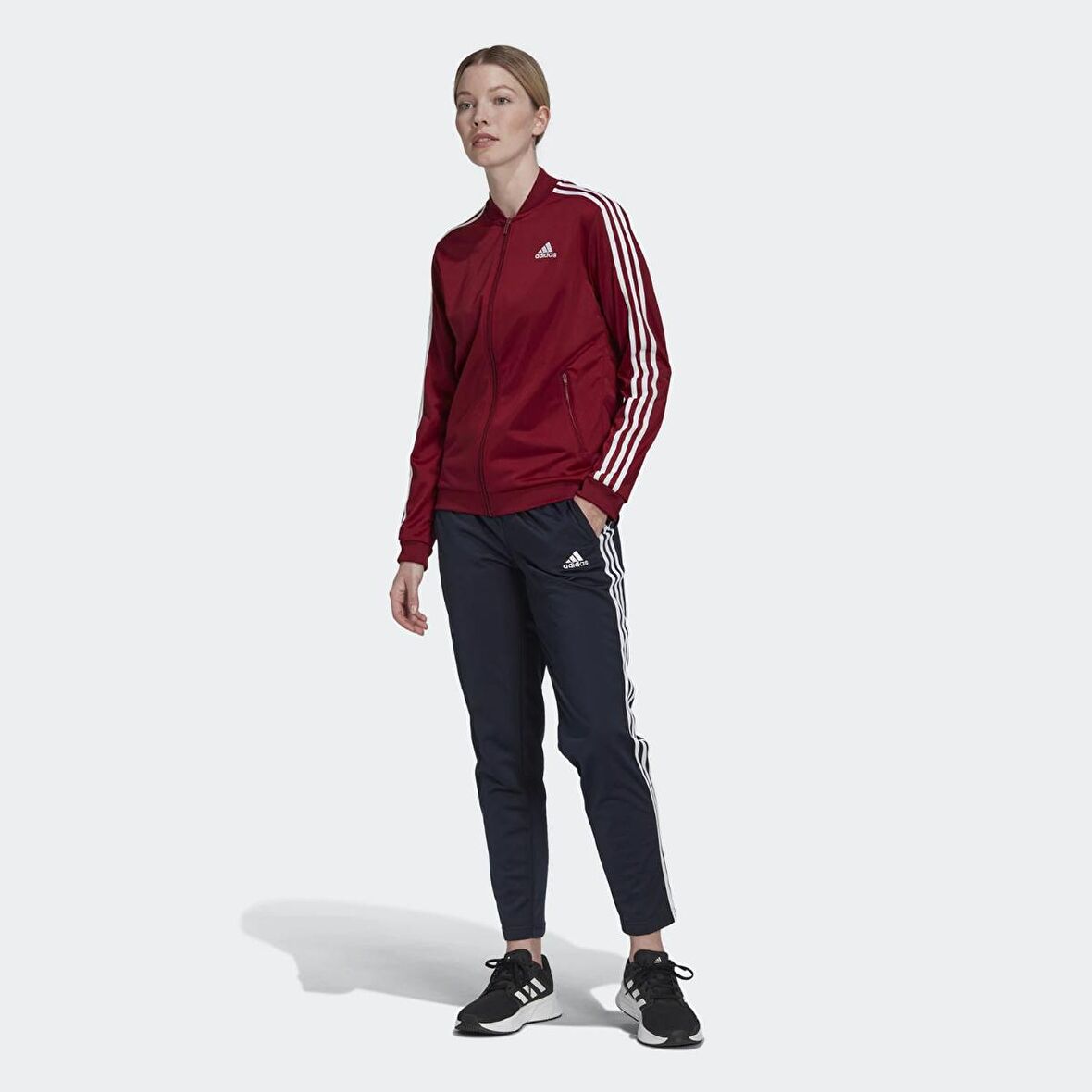 Adidas Kadın Günlük Eşofman Takım W 3S Tr Ts Hm1913