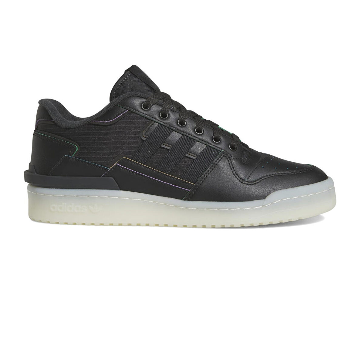 HQ7114-E adidas Forum Exhıbıt Low 2 Erkek Spor Ayakkabı Siyah