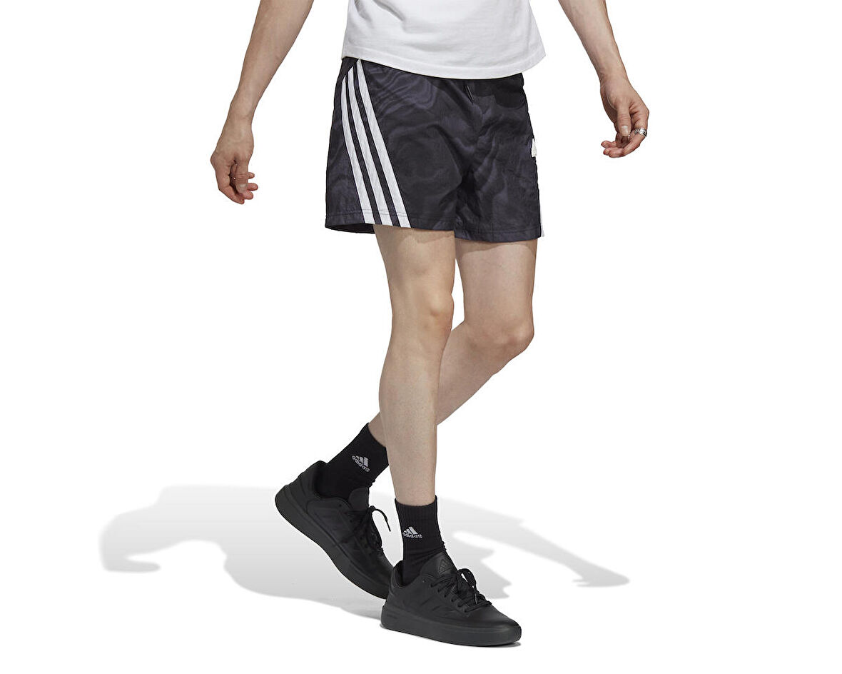 adidas M Fi Aop Sho Erkek Günlük Şort IC8252 Siyah