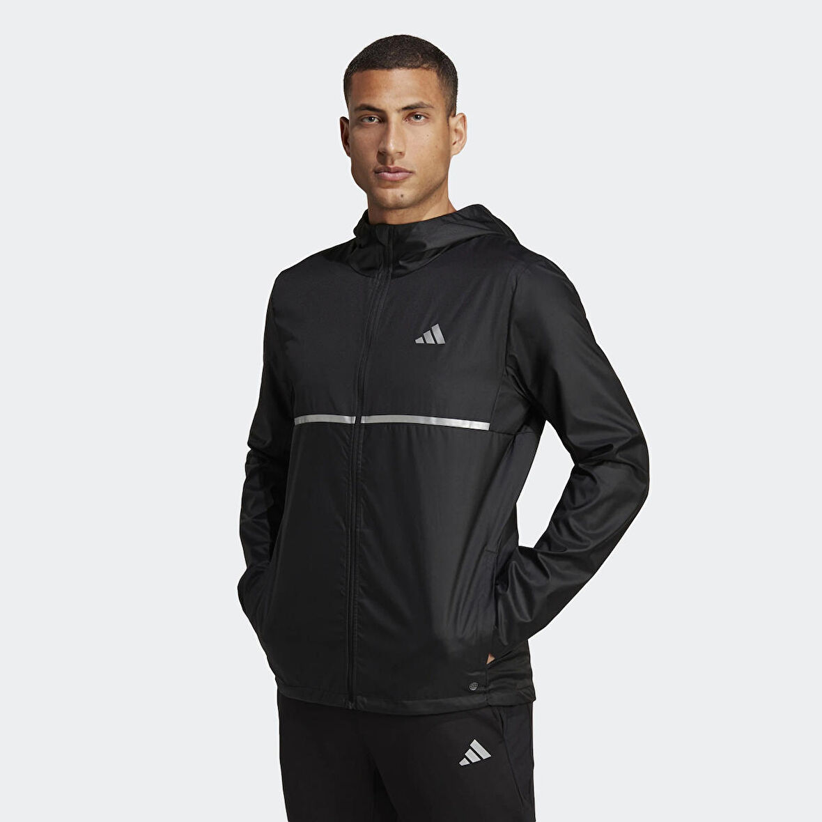 adidas Normal Siyah Erkek Ceket HM8435 OTR JACKET