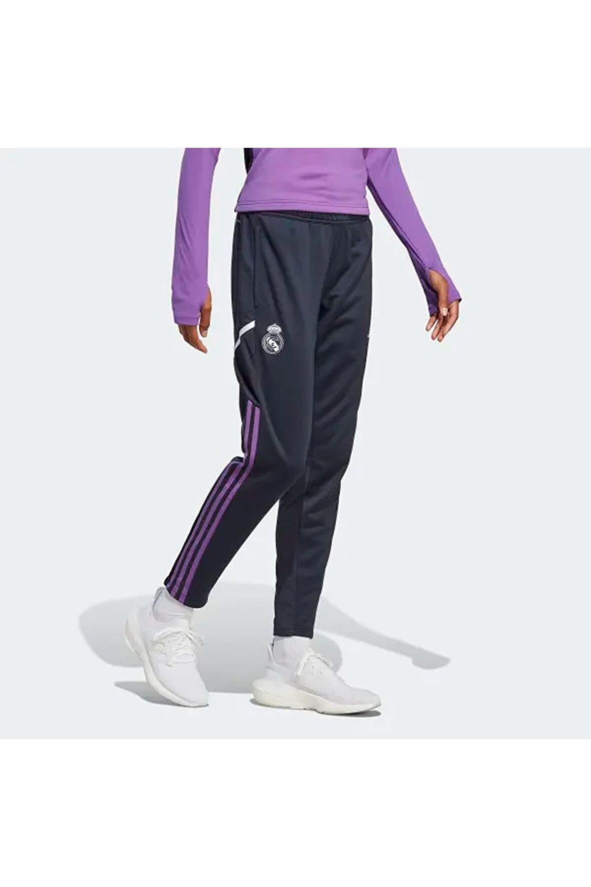 adidas Lacivert Erkek Çocuk Uzun Eşofman Altı HT8801 REAL TR PNT Y