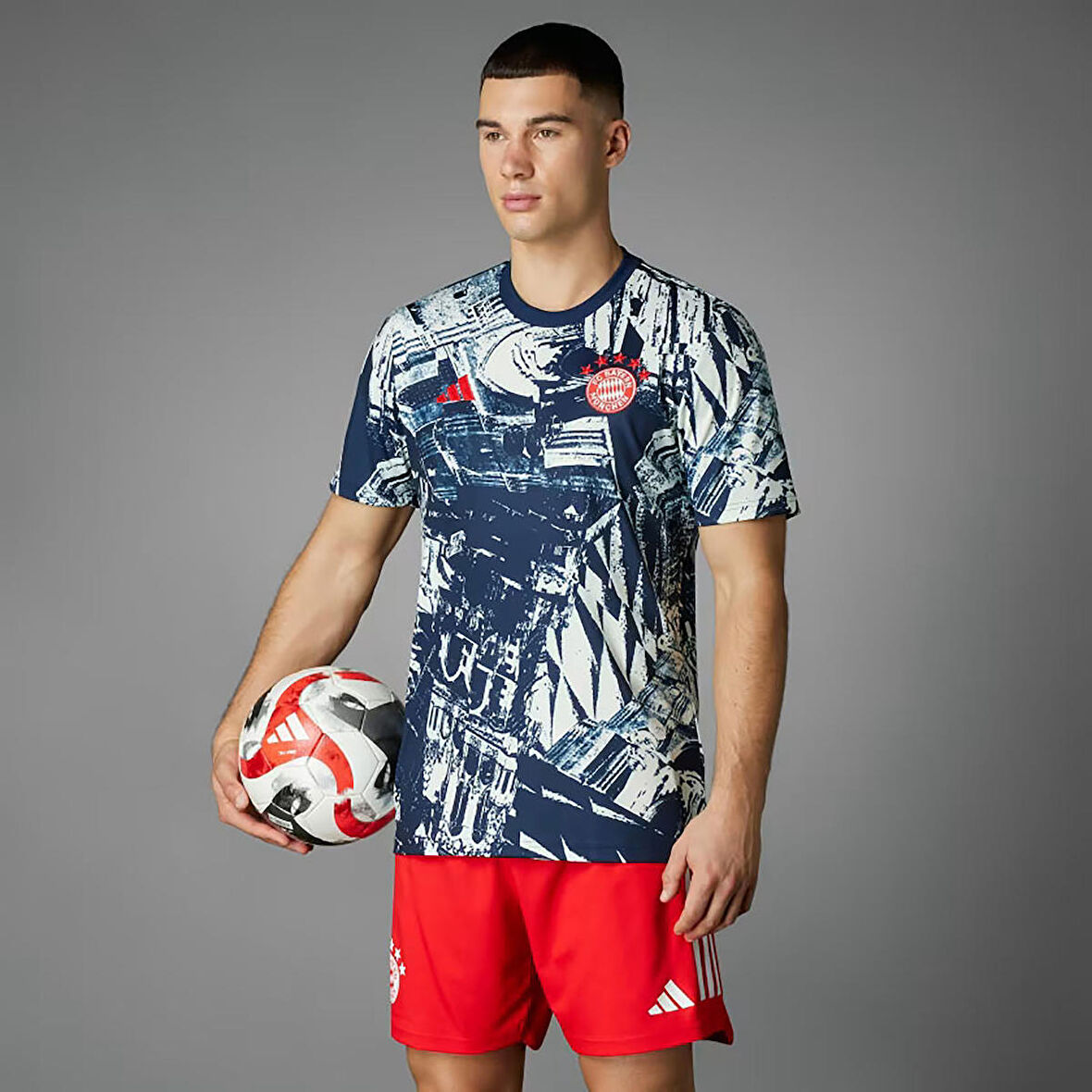 Adidas Erkek Futbol Forma Fcb Preshı Iq0614