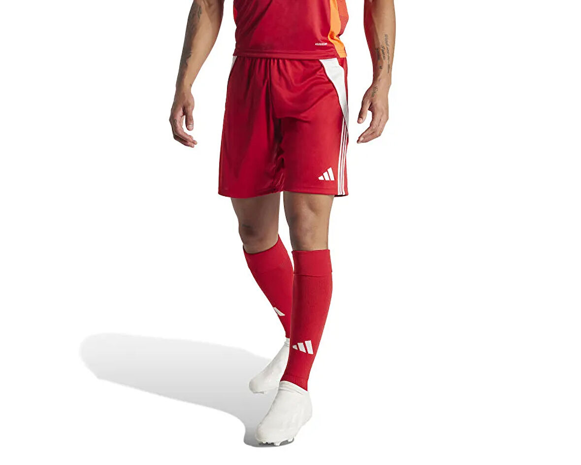 adidas Tiro24 Sho Erkek Futbol Şortu IR9379 Kırmızı