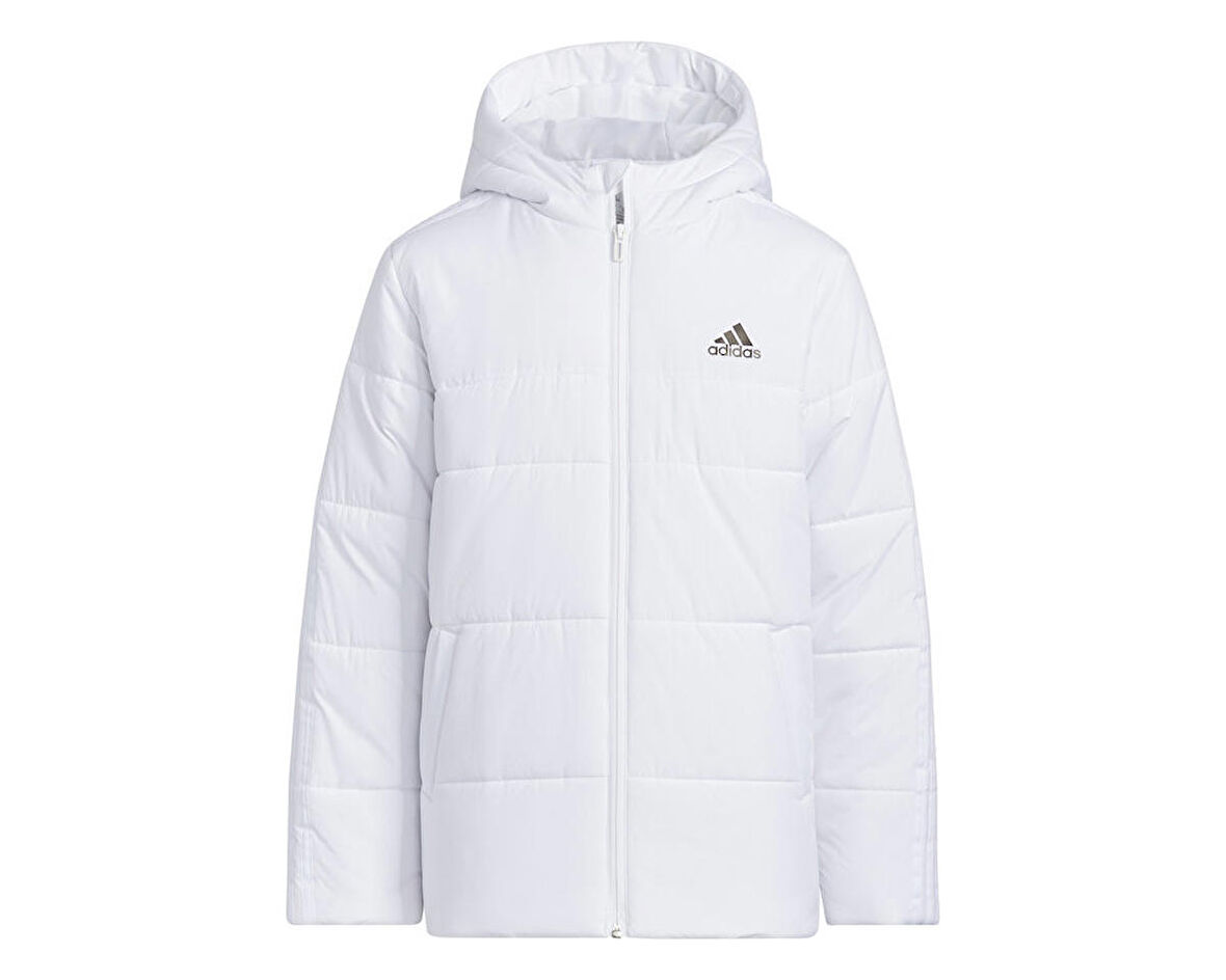 adidas Jg Cb Pad Jkt Çocuk Günlük Mont IL6095 Beyaz