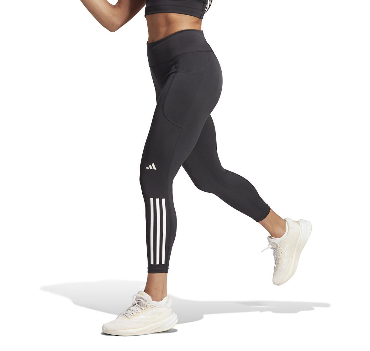 IL9870-K adidas Dailyrun 3S 78 Kadın Tayt Siyah