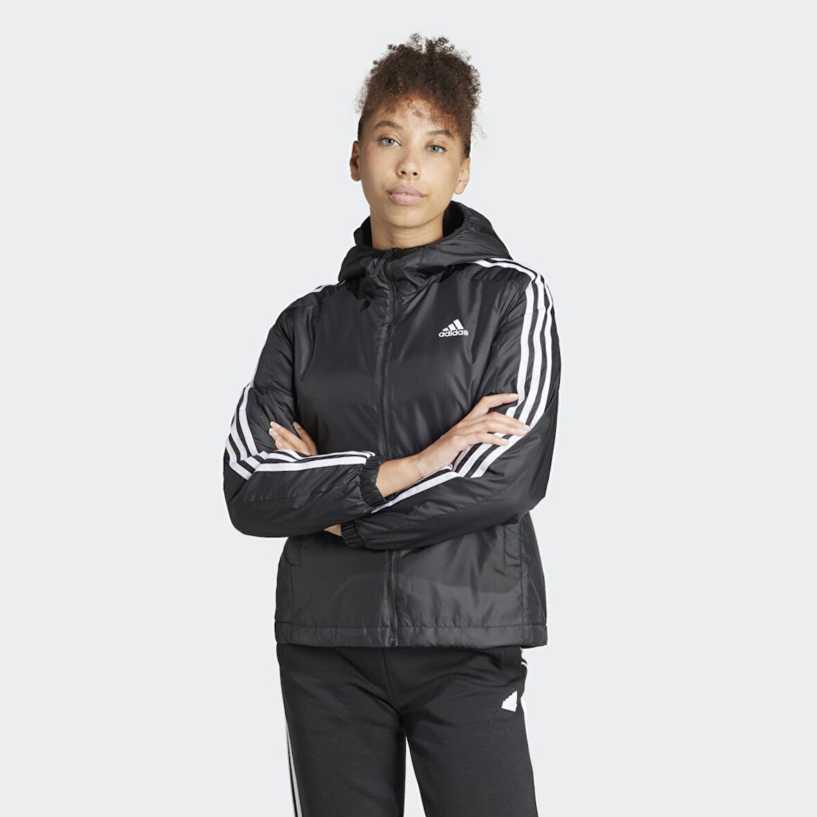 Adidas Kadın Mont 3 Stripes Essentials