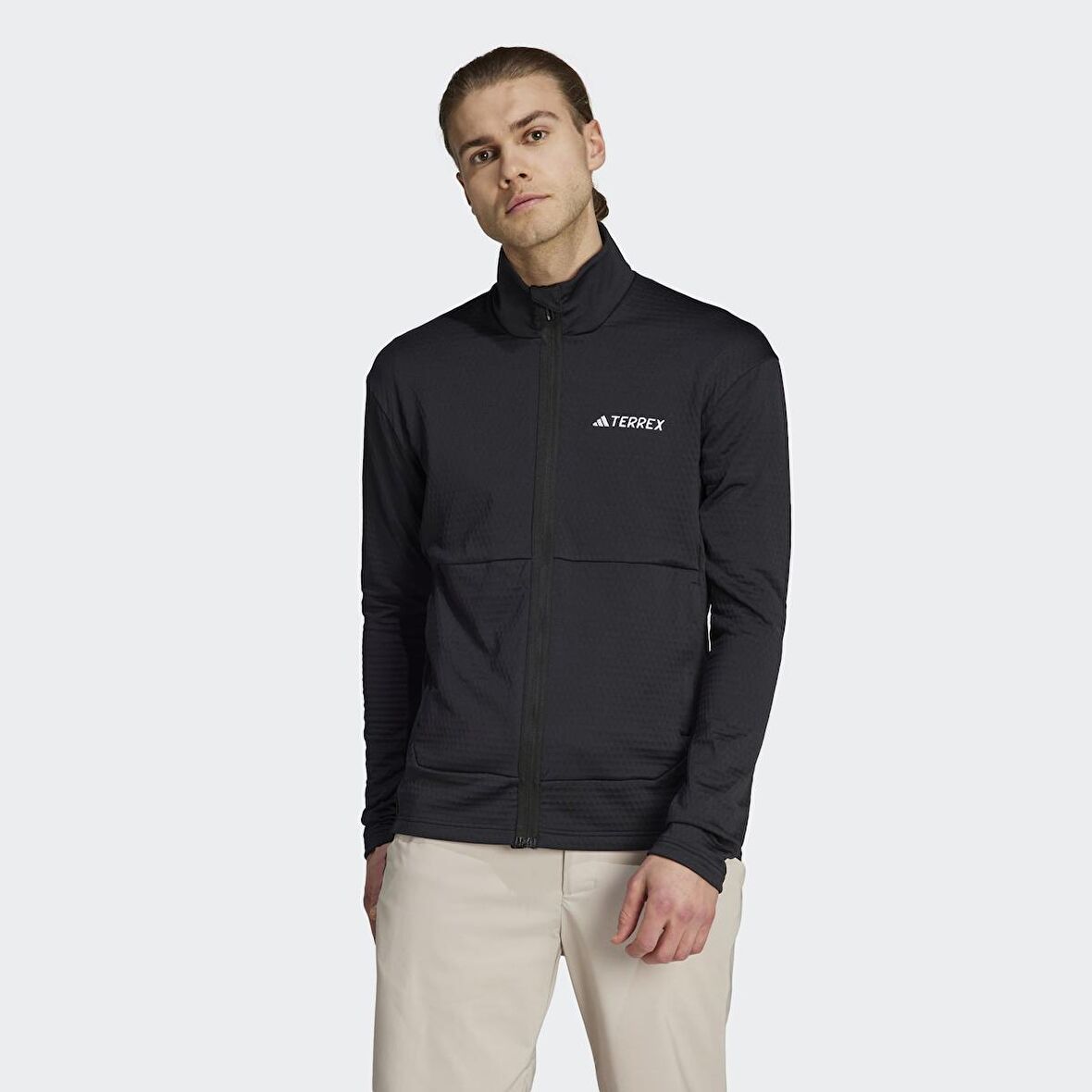 adidas Siyah Erkek Dik Yaka Regular Fit Mayo HS1747-3 BARS SUIT         BLA