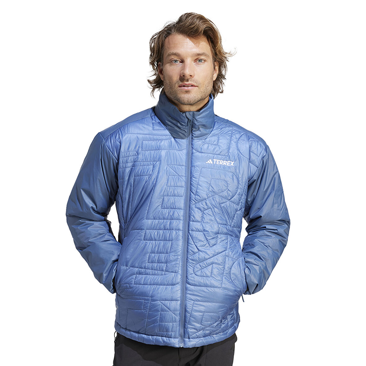 Terrex Xperior Varilite Primaloft Erkek Mavi Outdoor Mont IB4235
